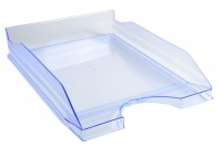 EXACOMPTA Briefkorb Ecotray A4+, 12310D, blau-transp.