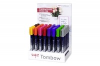 TOMBOW Kalligraphie-Stift WS-BH Fudenosuke, Display, WS-BH48PA