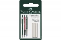 FABER-CASTELL Radierer, 131596, Grip 1345/1347 3 Stück