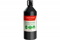 CARAN D'ACHE Deckfarbe Gouache Eco 500ml, 2370.009, schwarz flüssig