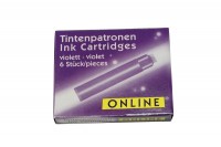 ONLINE Tintenpatronen Standard Violett 6 Stück, 17227/12