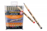 SAKURA Pigma Brush Pen, POXSDKBR9, Set 9 Farben