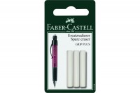 FABER-CASTELL Radierer, 131598, Grip Plus  3 Stück