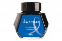 WATERMAN Tinte 50ml, S0110720, blau