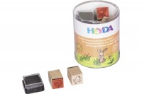 HEYDA Stempel-Dose Frühling 15 Stück, 204888484