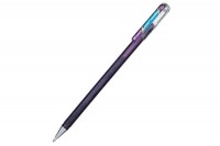 PENTEL Roller Hybrid Dual Metallic, K110-DVX, violett/metallic blau 1.0mm