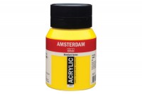 TALENS Acrylfarbe Amsterdam 500ml transparent gelb mittel, 17722722