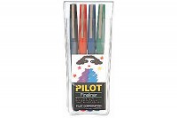 PILOT Fineliner 0,4mm, SW-PPF-S4, 4 Farben Etui