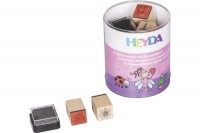 HEYDA Stempel-Dose Prinz./Feen 15 Stück, 204888487