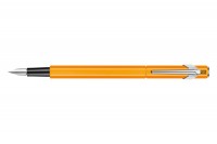 CARAN D'ACHE Füllfederhalter 849 M, 840.03, orange fluo lackiert