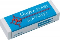 LÄUFER Radierer Plast Soft, 1210, 65x21x12mm