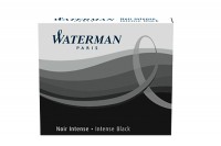 WATERMAN Tintenpatronen, S0110940, schwarz 6 Stück