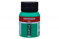 TALENS Acrylfarbe Amsterdam 500ml permanent grün dunkel, 17726192