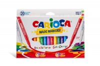 CARIOCA Fasermaler Magic Markers 20 Stück, 003348