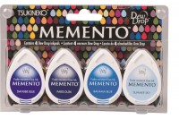 KNORR PRANDELL Stempelkissen Memento 3.5x5cm multicolor 4 Farben, 211511942