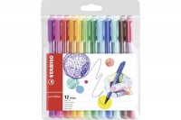 STABILO Premium-Fineliner 0,8mm, 488/1201, pointMax 12 Farben