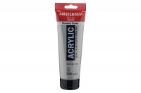 TALENS Acrylfarbe Amsterdam 250ml silber, 17128000