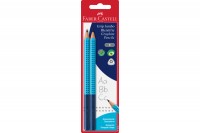 FABER-CASTELL Bleistift Jumbo Grip B 4 Farben, Set, 111993