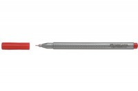 FABER-CASTELL Grip Finepen 0,4mm rot, 151619